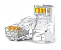 UGREEN Wtyczka RJ45 Cat 6 50961 10-pak przezroczysta - 1501476 - zdjęcie 1
